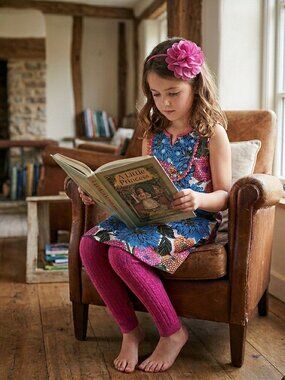 Mini Boden girl lot Size 8 9 10 Dress Footless Tights crewcuts hair band zinnia